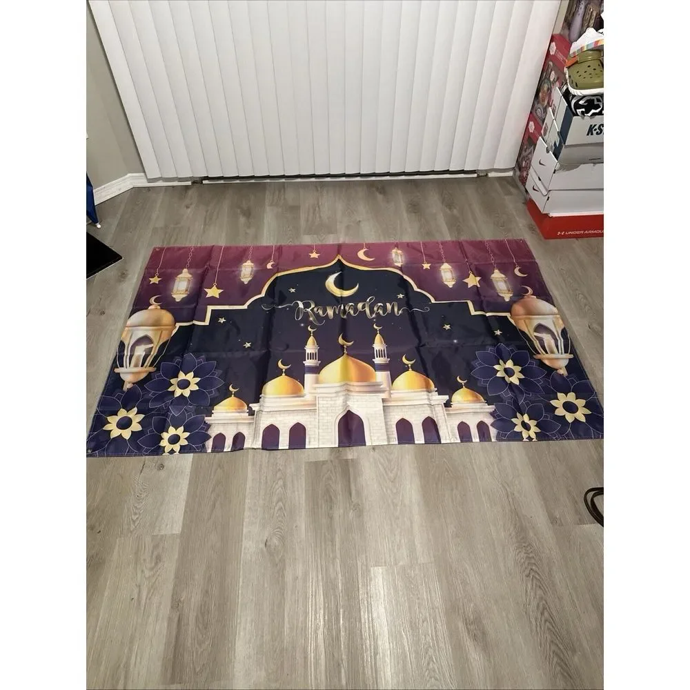 Eid Mubarak Ramadan Photo Background Backdrop‎ Banner Decor